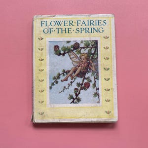Rare 1940s Flower Fairies Book by Cicely Mary Barker