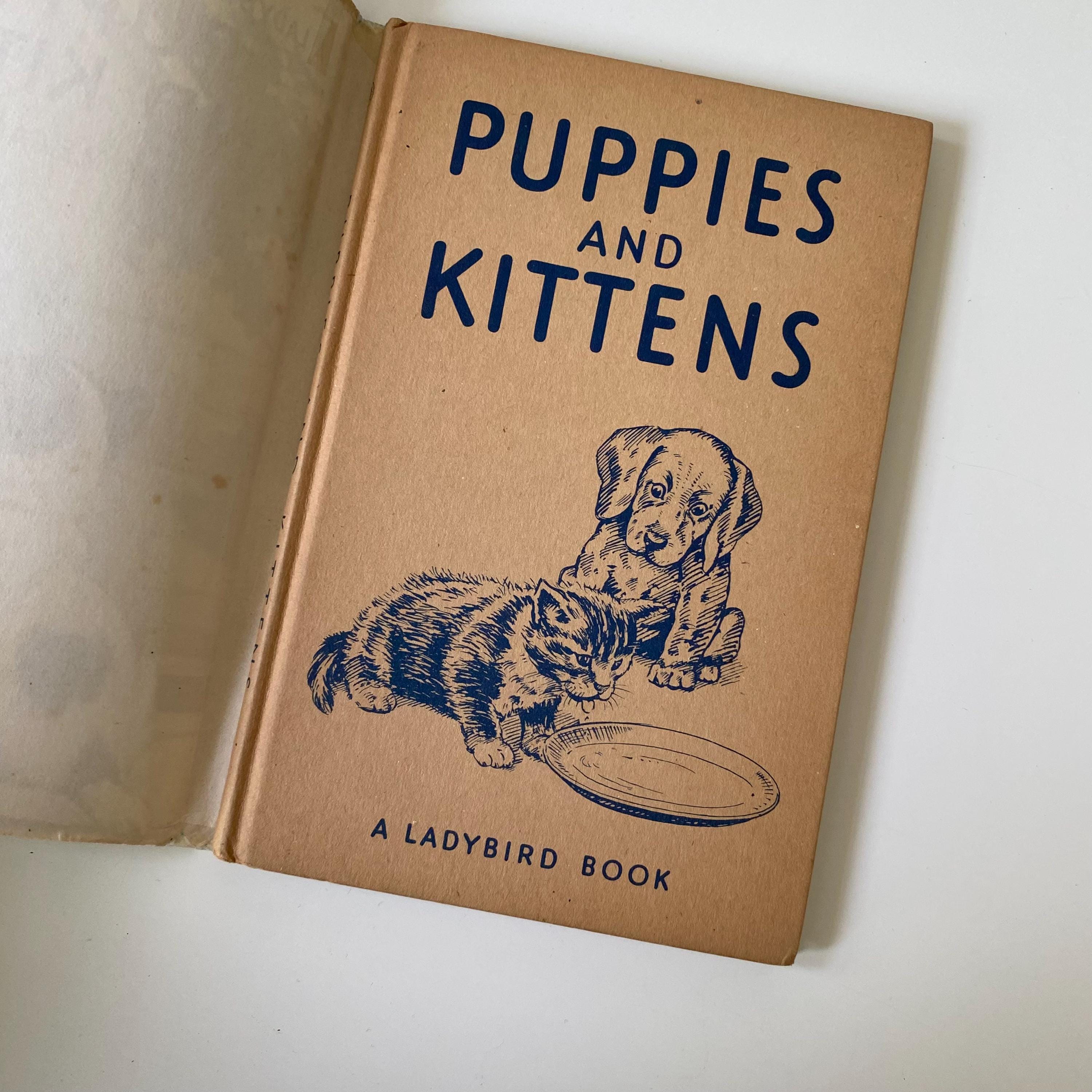 1960s Ladybird Book: Puppies and Kittens - Learn to Read - Etsy