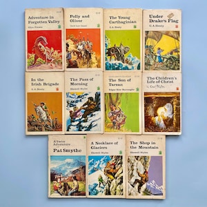 Vintage Dragon Books: Children&#39;s Adventure Stories, 1967 Paperbacks
