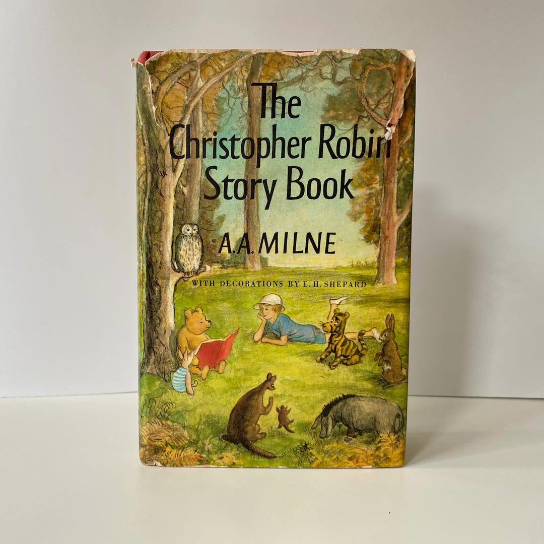 Shepard Christopher Robin 1971 Christopher Robin Story Book: A.A. Milne, E.H. Shepard - Etsy