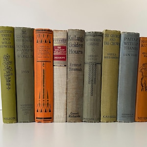 Vintage Edwardianische & viktorianische Bücher - Adopt ein Antikes Buch - Schenkt einem Antikbuch ein Zuhause - Wählen Sie Ihren Favoriten!