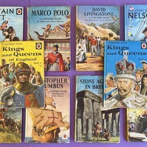 Vintage 1960s Ladybird History Books: Series 561, Set of 10