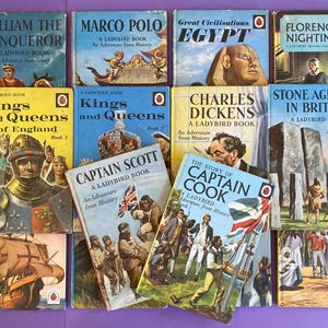 Vintage 1960s Ladybird History Books: Series 561, Set of 14