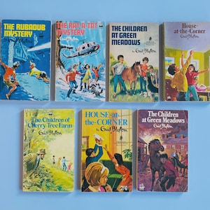 Vintage Enid Blyton Children&#39;s Books: Mystery & Adventure Series