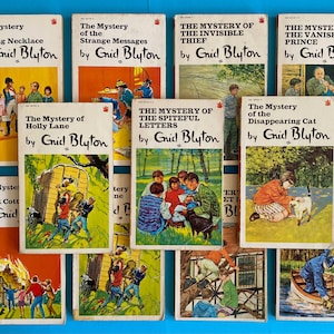 Vintage Enid Blyton Mystery Books: Early Reader Collection