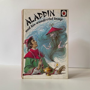 Aladdin and his Wonderful Lamp - Robert Ayton - Ladybird Book - Vintage Book Gift - Art Ladybird Book Lovers - Series 740