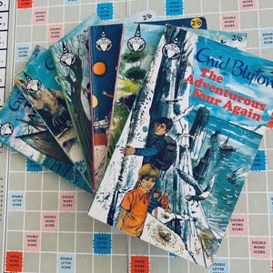 6 Early Enid Blyton Vintage Pocket Merlin  - 1960s - PaperBack Adventure Children&#39;s Vintage Books