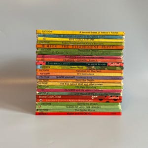 Ladybird Story Books - Set of 20 - Vintage Childrens Hardback Fictional - Vintage Ladybird Classic Story Books