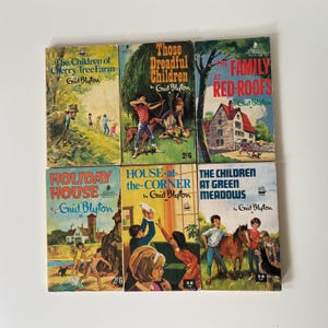 Vintage Enid Blyton Mystery Series: 1960s Children&#39;s Adventure Books