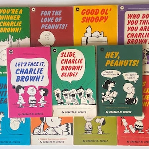 Vintage Snoopy Peanuts Comic Books: 1970s Charles Schulz Coronet Edition