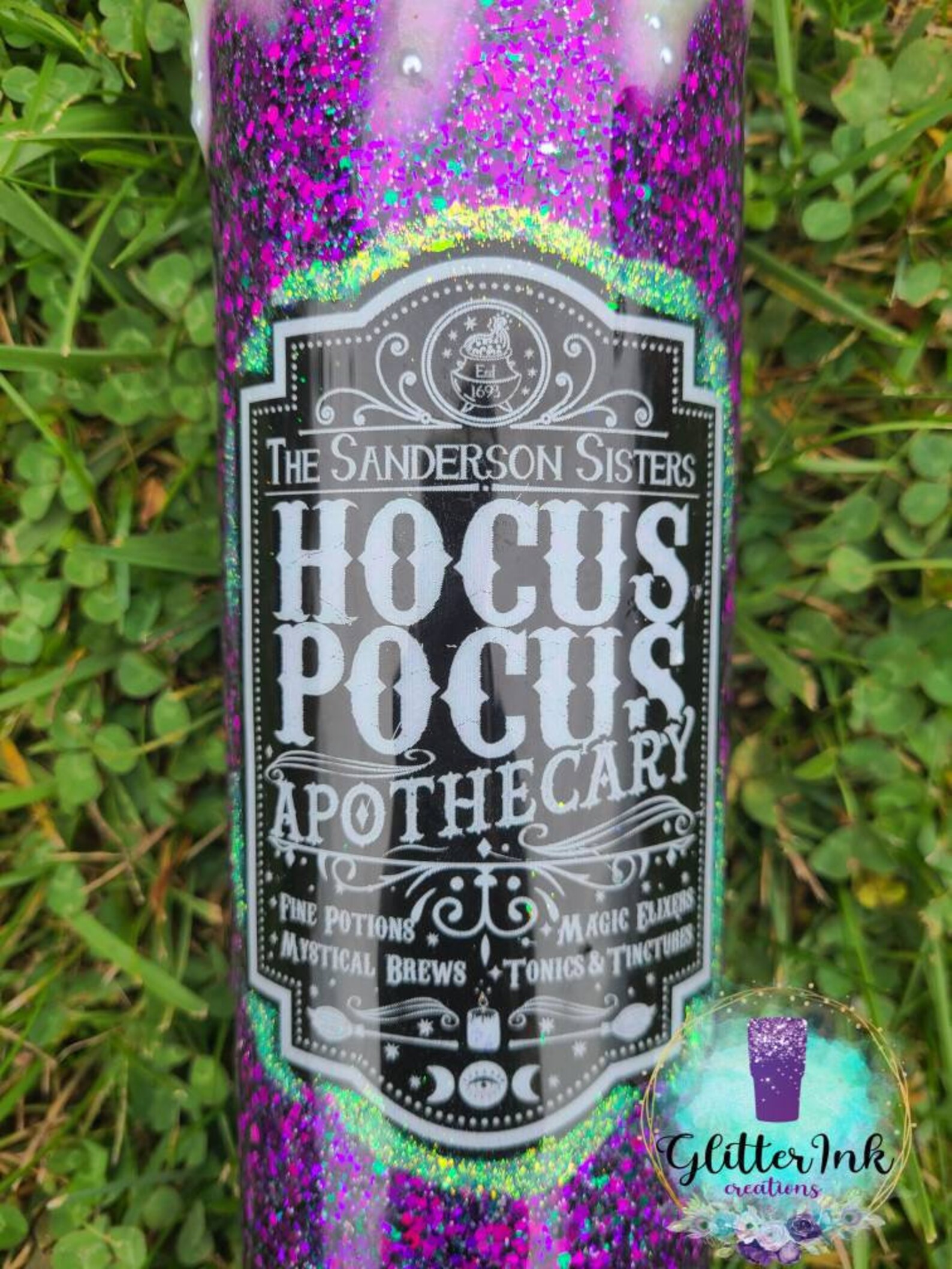 Bubbling Witches Brew Halloween Tumbler Hocus Pocus Etsy