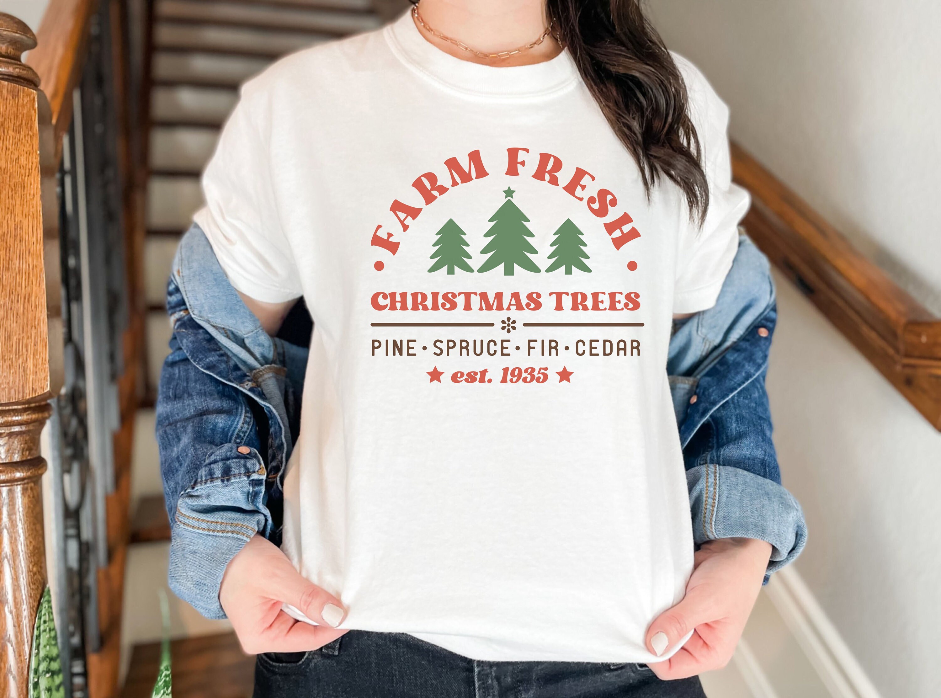 Comfort Colors: Farm Fresh Christmas Tree Tee, Moss – Chic Soul