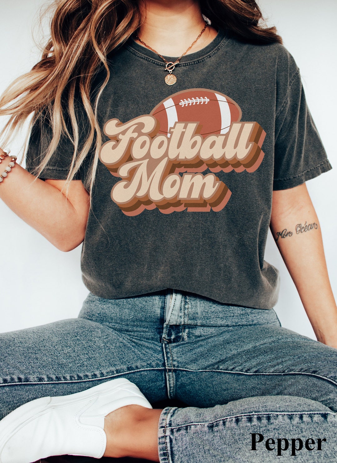 Football Mom Shirt Mom Football Comfort Colors Mama Tee - Etsy