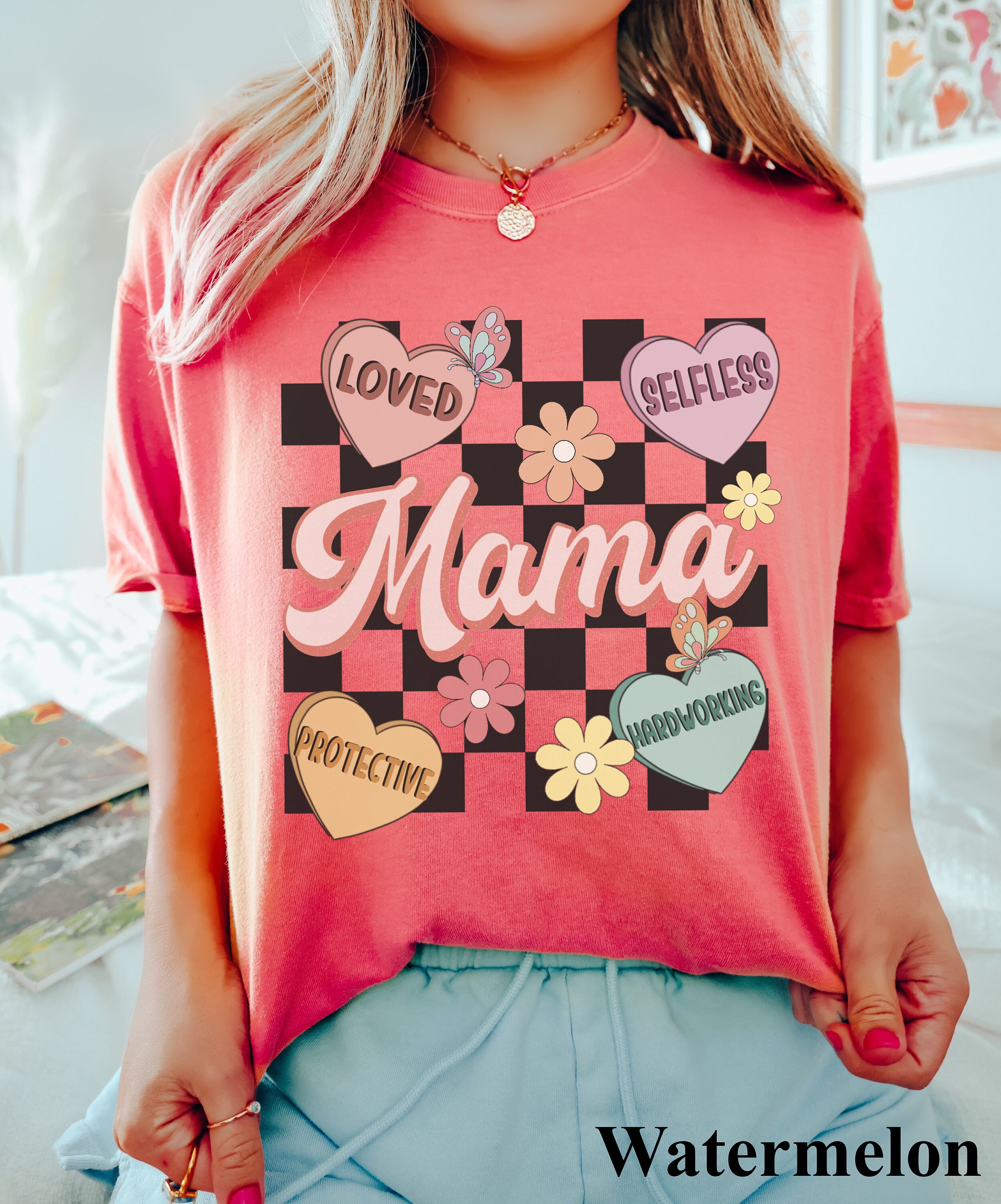 Discover Camiseta Retro Mama Día de la Madre para Hombre Mujer