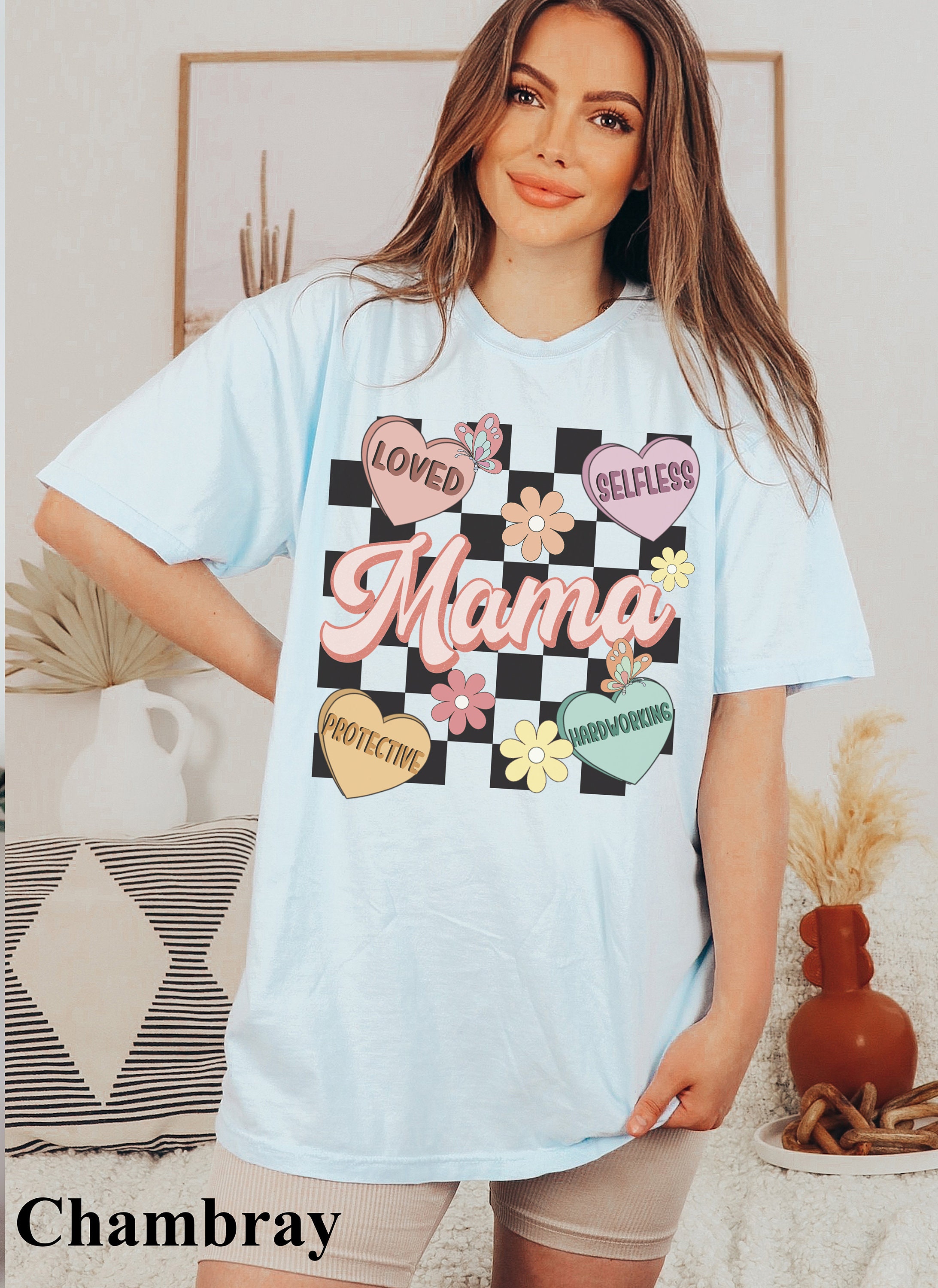 Discover Camiseta Retro Mama Día de la Madre para Hombre Mujer