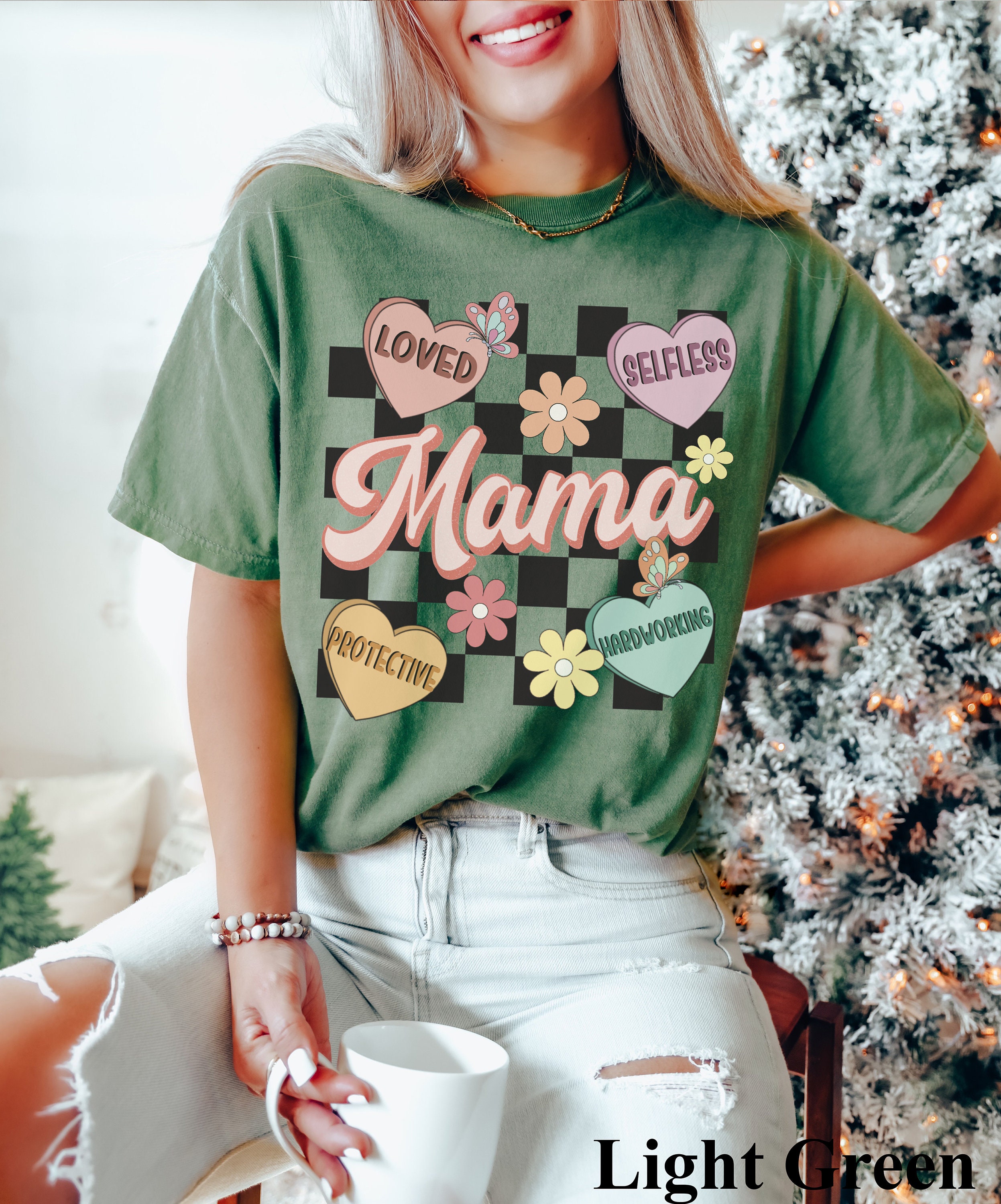 Discover Camiseta Retro Mama Día de la Madre para Hombre Mujer