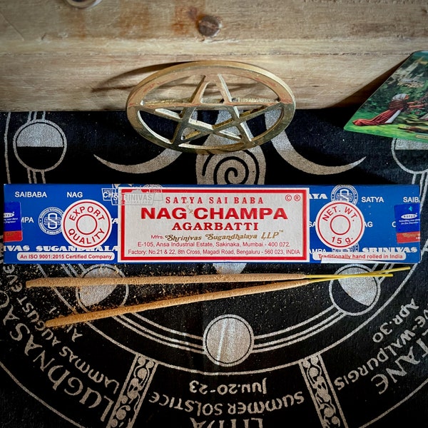 Satya -"Nag Champa" Räucherstäbchen | Indisches Räucherwerk