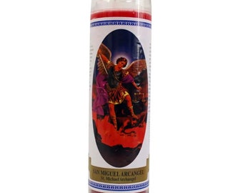 Novenen Kerze "Saint Michael" | Erzengel Gebet Altar