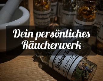 Räucherwerk 20 ml - individuell für dich gemischt