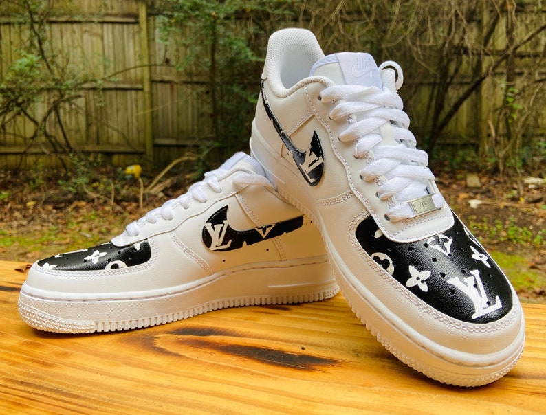 Air Force 1 Louis Vuitton Bleu | semashow.com