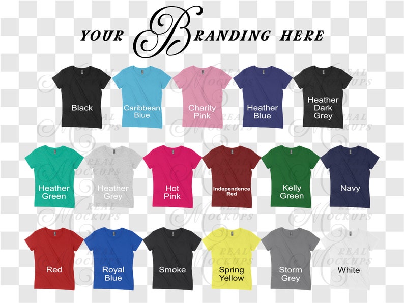 Anvil 880 Printful Colors Chart | ALL Printful Colors | Best Color ...