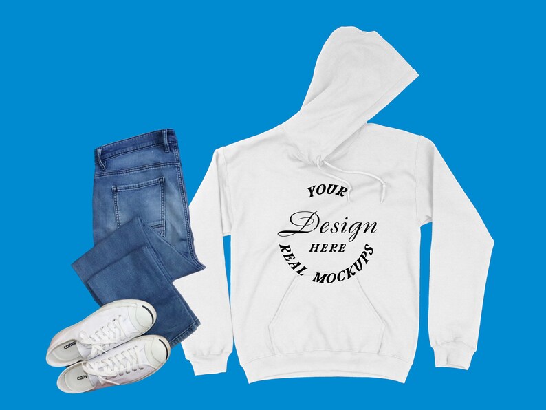 Download Hooded Mockup Instant Download Jpg White Gildan Hoodie Flat Lay Mockup Gildan 18500 Mockup High Quality Mockup Color Art Collectibles Kientructhanhdat Com