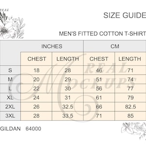 Gildan 64000 Size Chart | Short Sleeve Tee Size Chart | Gildan Size Guide | Best Size Chart