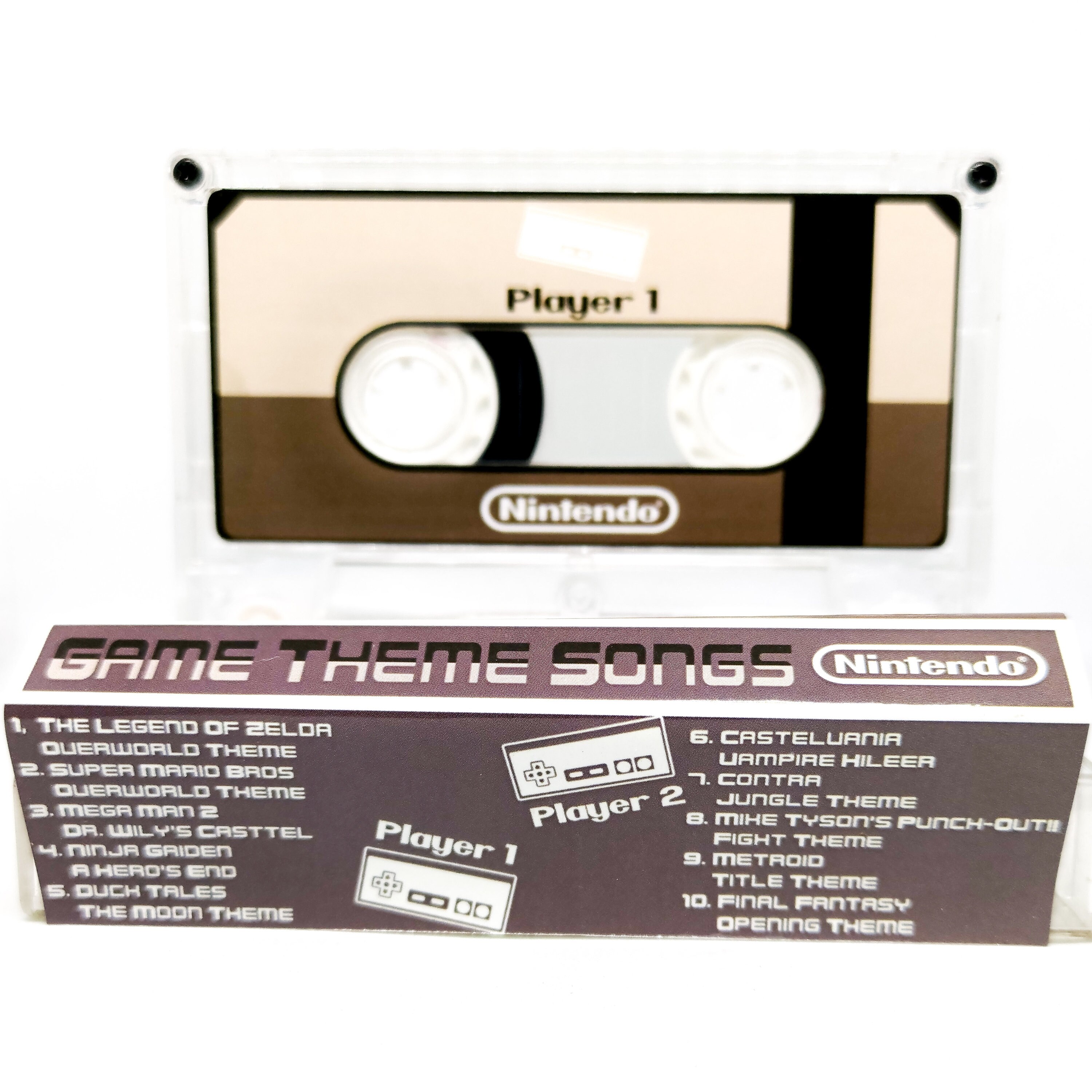 Cassette Tape Nintendo Entertainment System NES Game Theme Etsy
