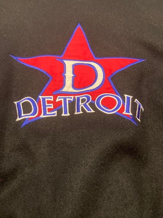 Vintage Detroit Negro League Wool Bomber Jacket  … - image 7