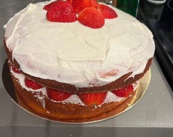 Recette de gâteau aux fraises de luxe