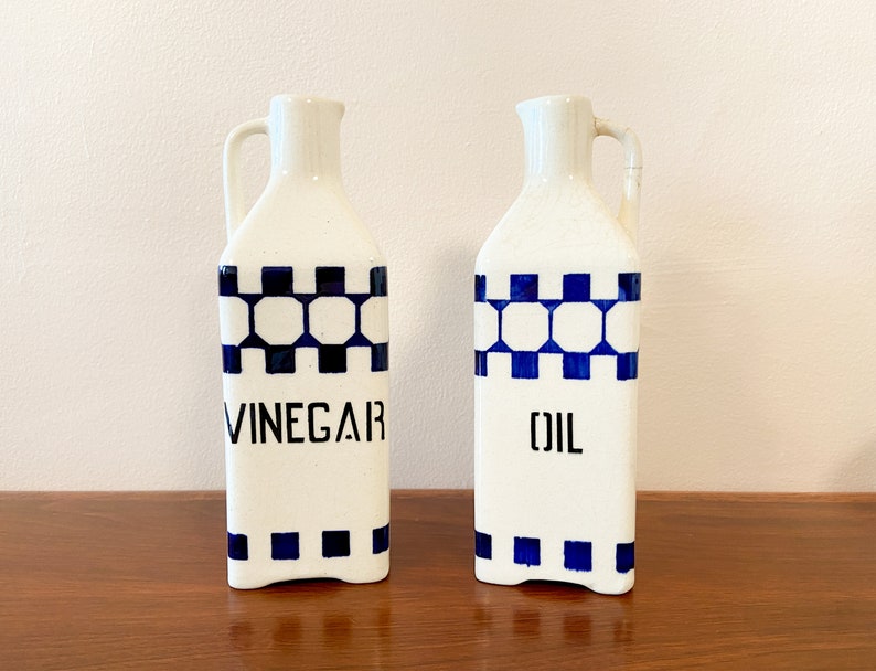 30s Vintage Kitchen Storage Containers / Rare Art Deco Etsy