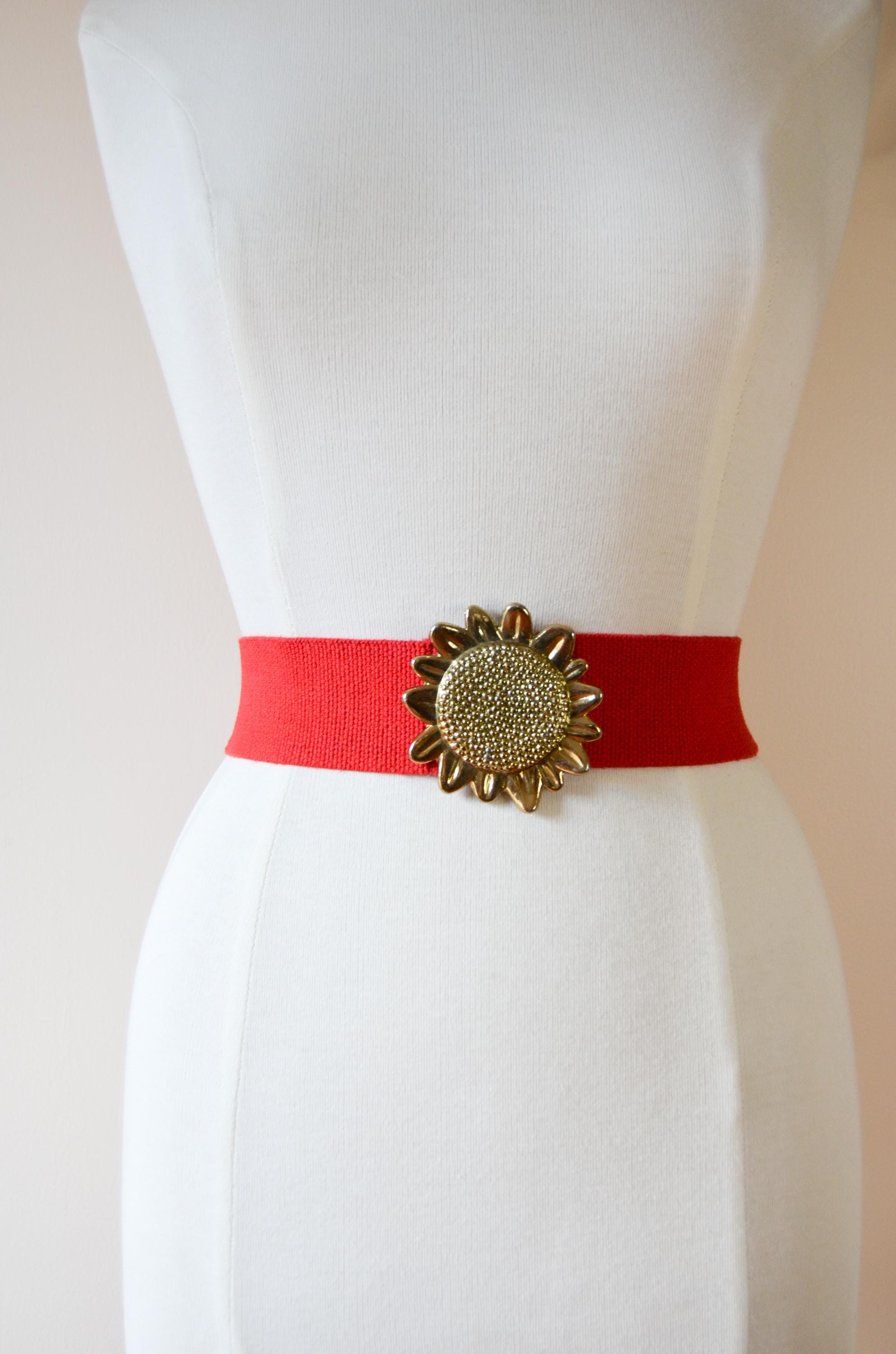 Gold Sunflower Belt - Etsy