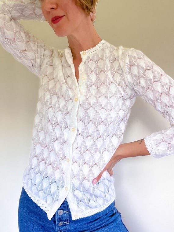 Crochet Cardigan 6220O/5488