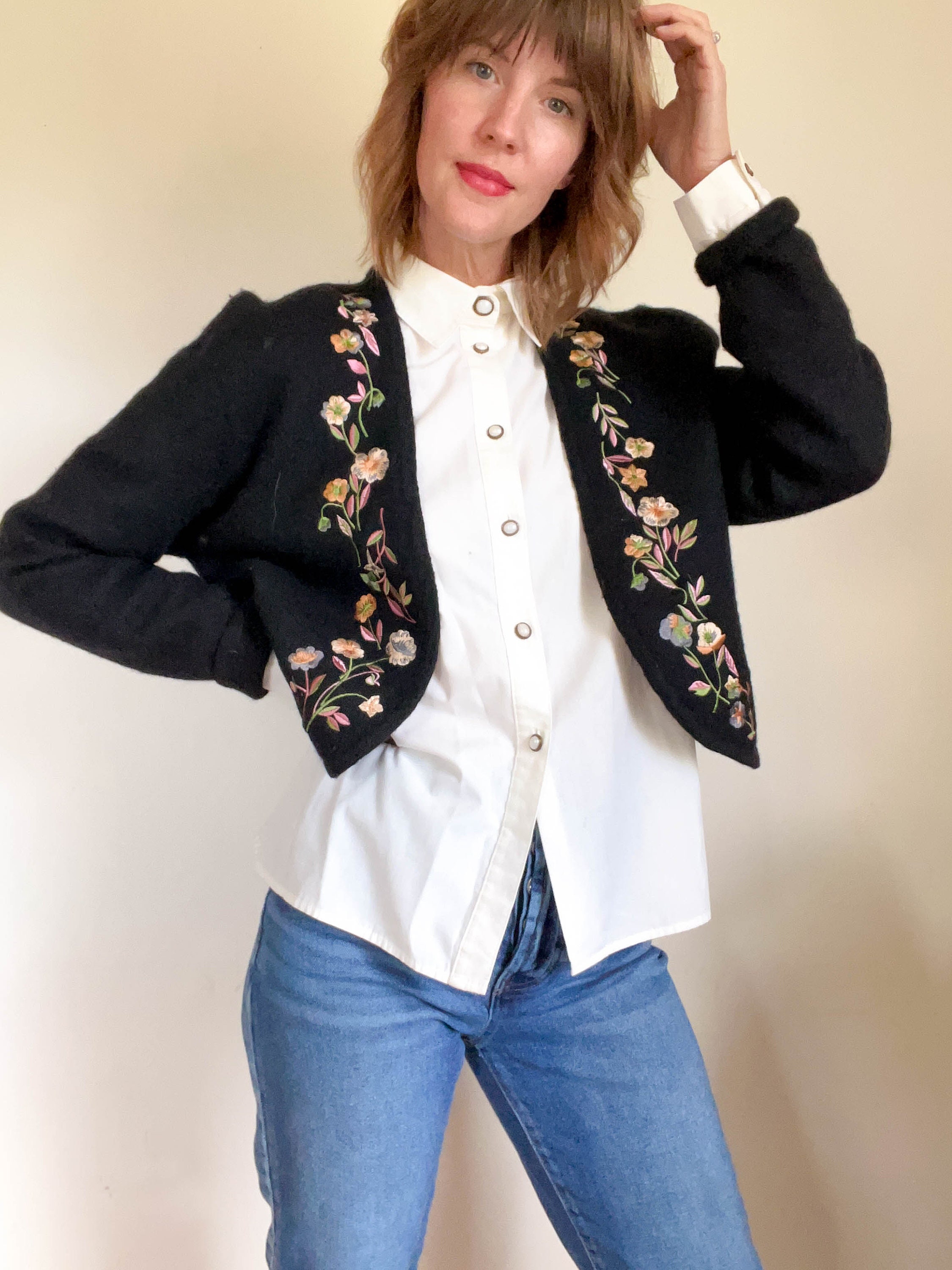 Cardigan Donna Maglione Aperto Frontale - Lavorato A Maglia Grossa, Morbido, Per Autunno, Con Bottoni - Foto 7