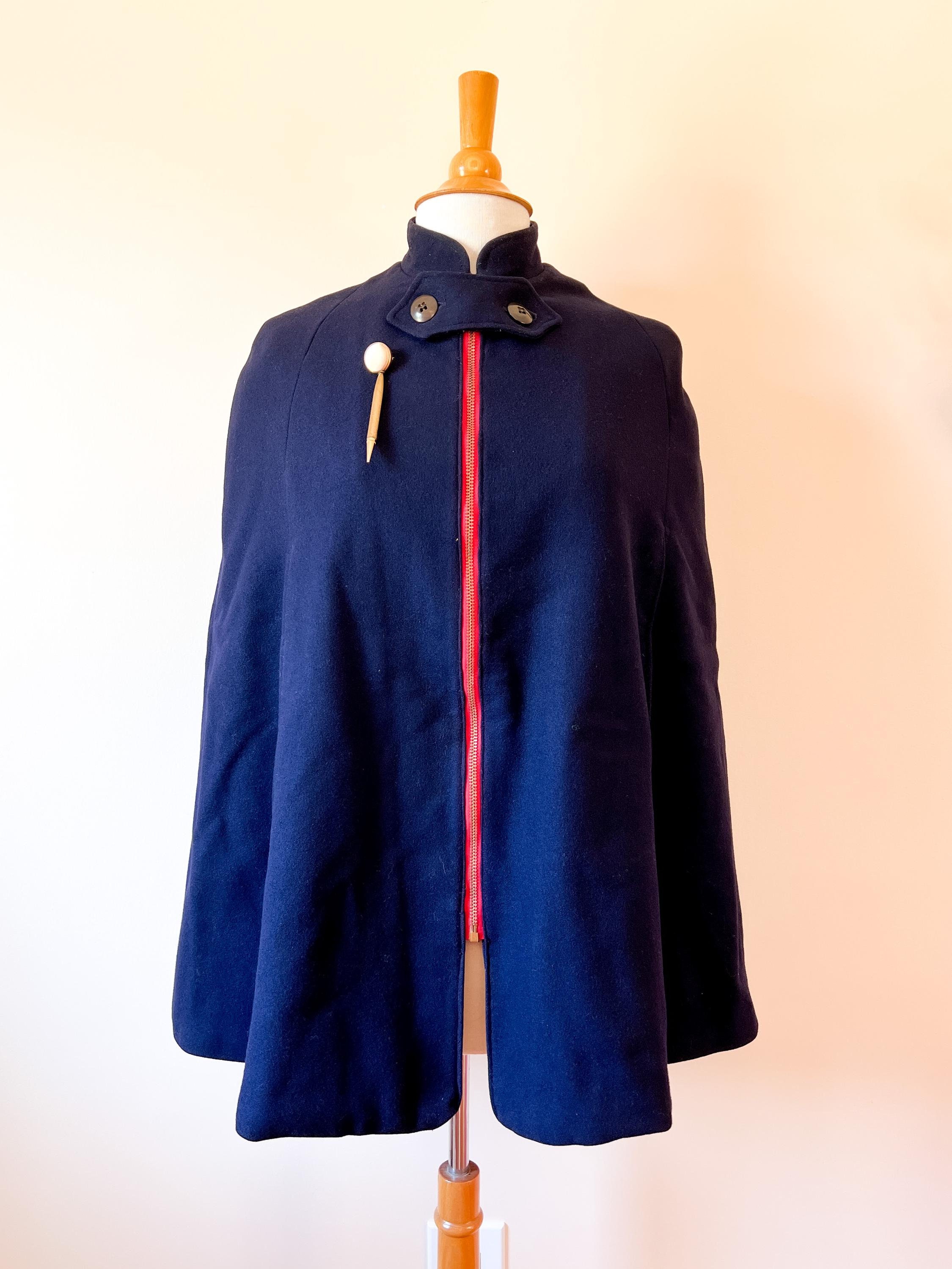 Brucks Vintage All Wool 1940s Nurse Cape | eBay