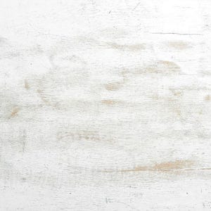 May include: Whitewashed wood surface with a distressed, weathered look. The wood has a light, faded appearance with subtle grain patterns.