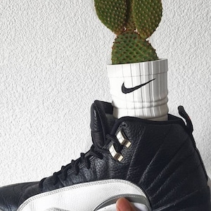 SWOOSH SNEAKER SOCK flower vase Socks Planter Nike Socks Sneakerhead Pots image 3