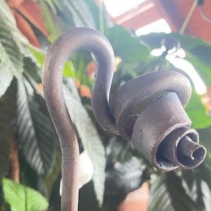 Flower stick, garden stick, garden decoration, plant stick, pot decoration, spiral