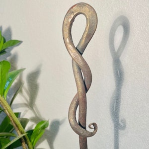 Flower stick, garden stick, garden decoration, plant stick, pot decoration, spiral