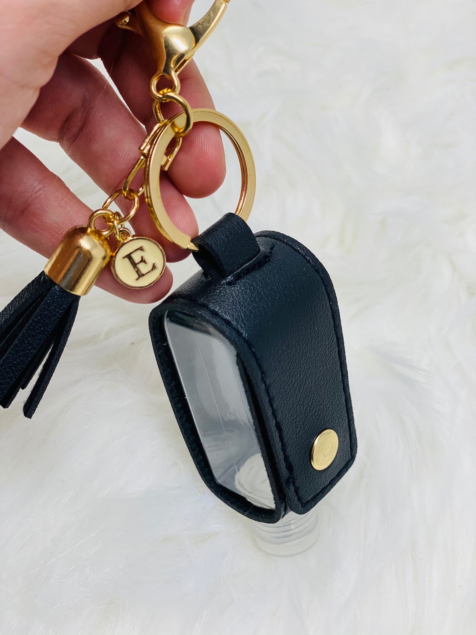 Customized W/ Keychain Pouch Holder 30ml Refillable Empty Etsy