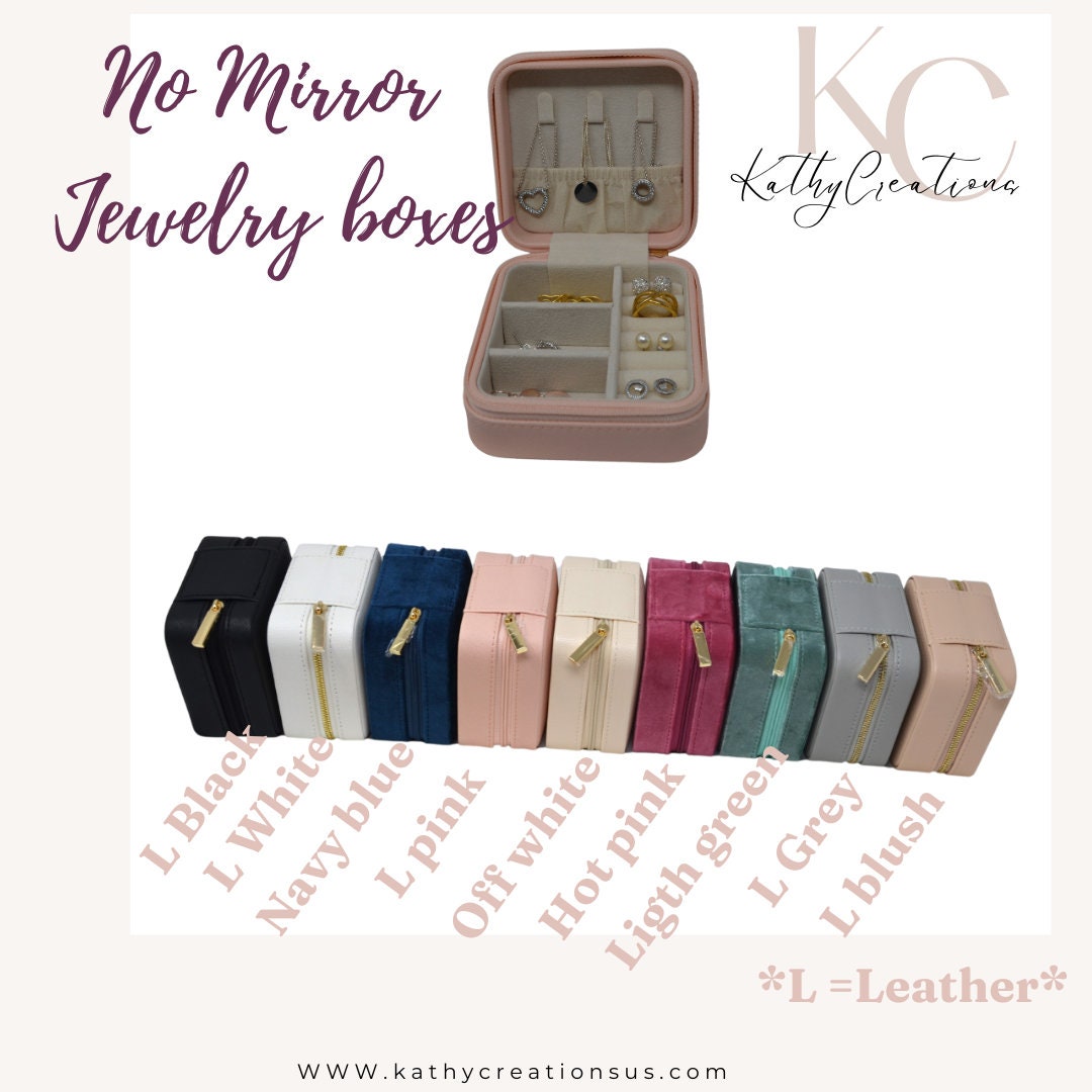  Personalized Jewelry Boxes, Bridesmaid Jewelry Box, Bridesmaid  Gift, Personalized Gift for Women