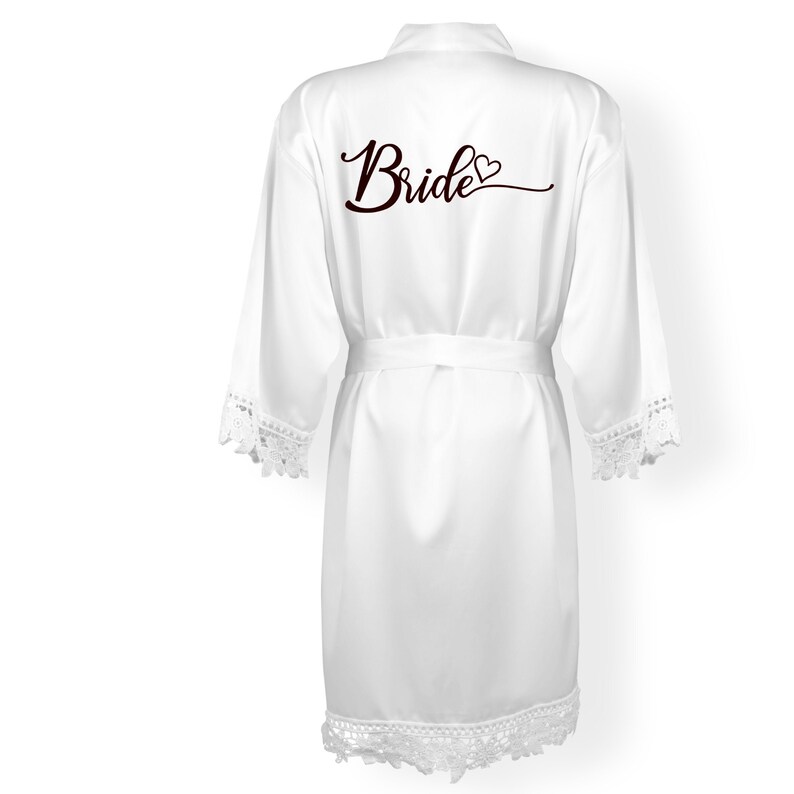 Personalized Satin Robes Bridesmaid Gifts Satin Bridesmaids Etsy