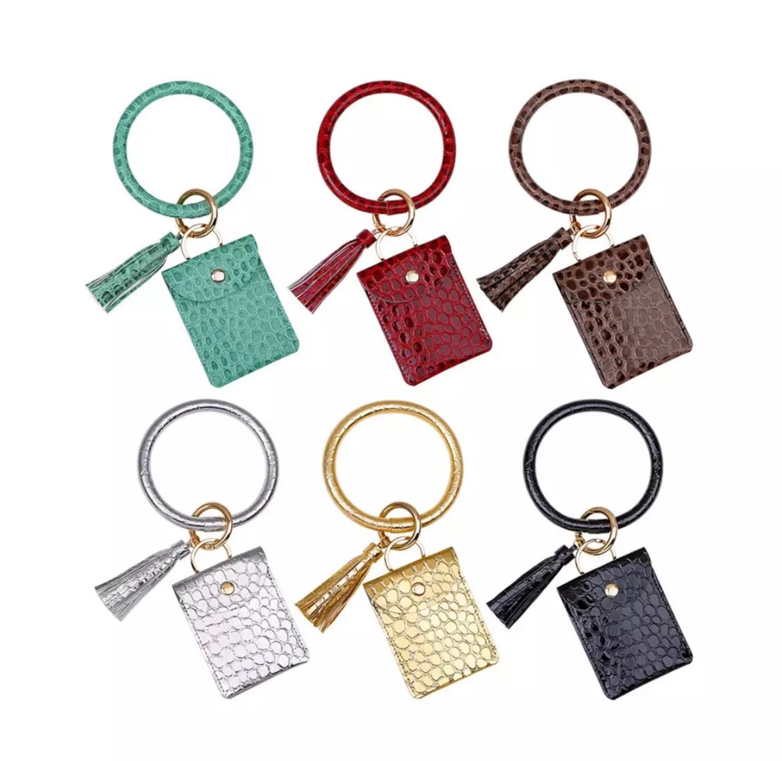 Key Ring ID HolderKey Ring Wallet Personalized Etsy