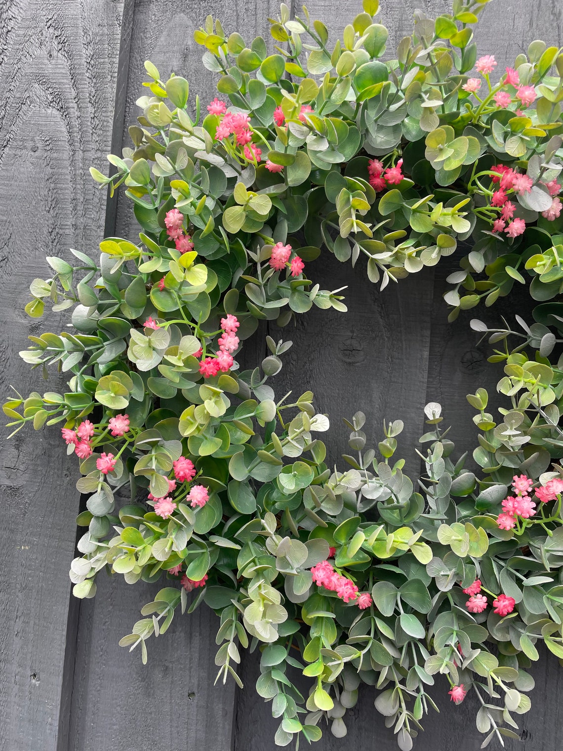 Eucalyptus Wreath Summer Wreath Spring All Year Round Etsy UK