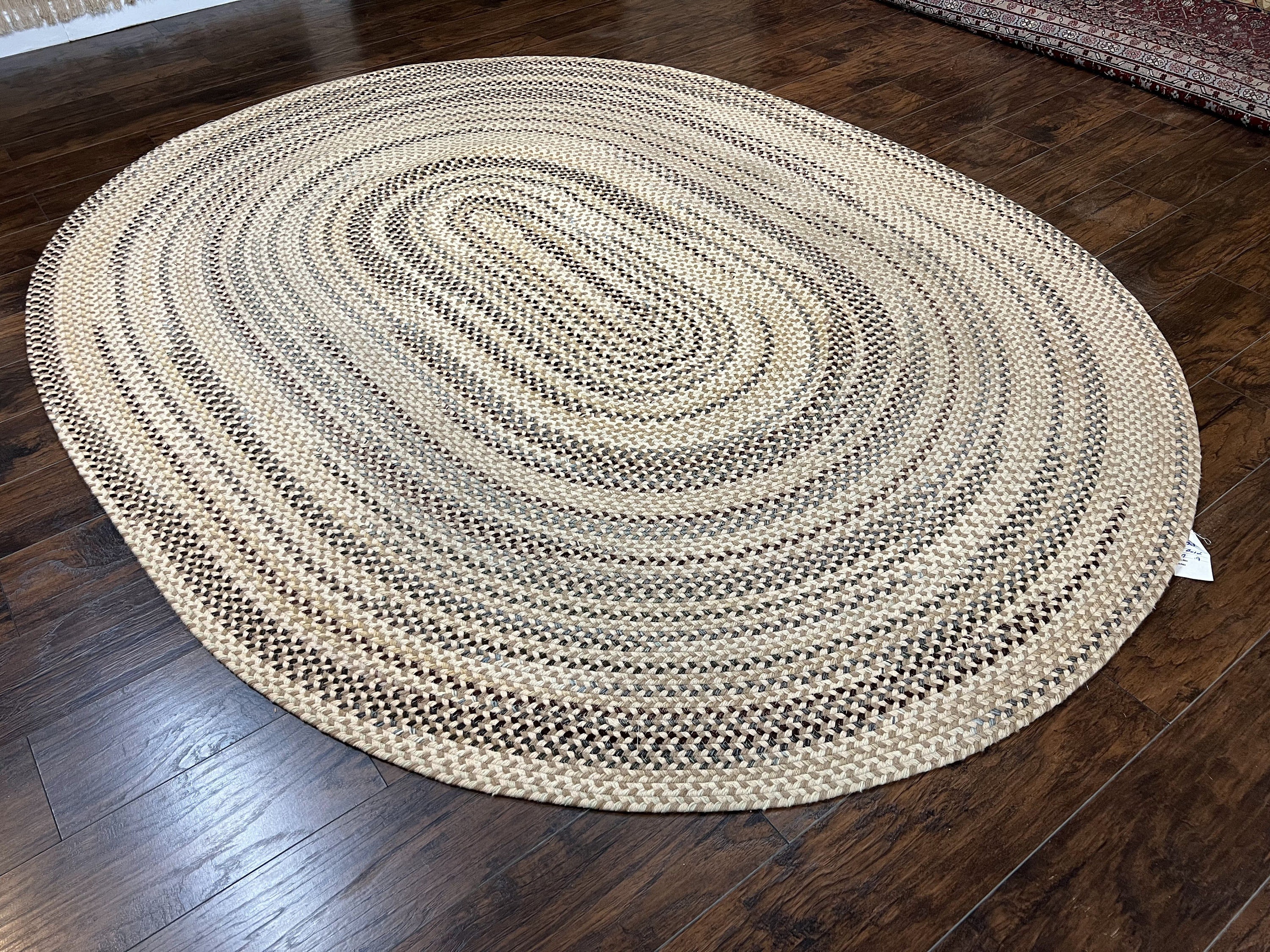 Earth Rugs Oval Boots Braided Rug 20 x 30