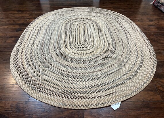 Oval Braided Jute Doormat - The Basket Company