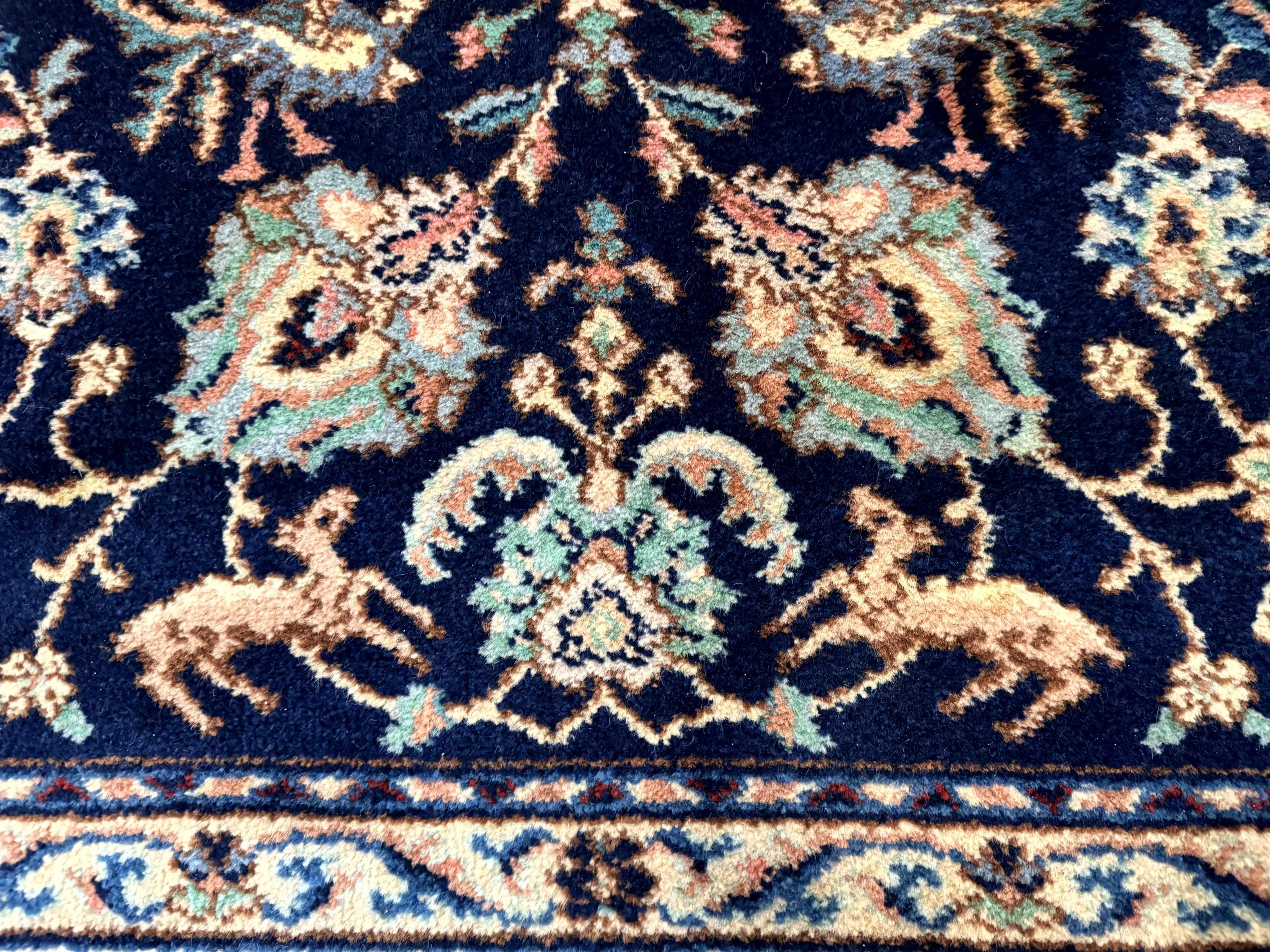 Karastan Rug #747, Indigo Ta'briz 5.9 X 9 - Etsy