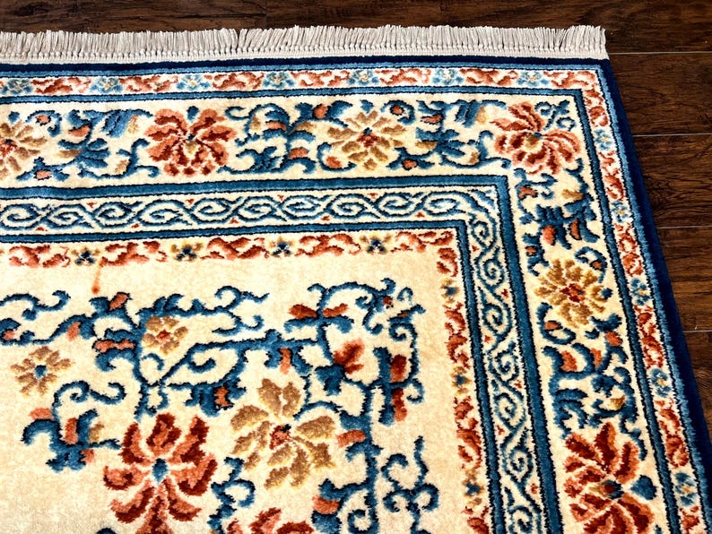Karastan Rug 10x14 Chinese #718, Vintage Original 700 Series Wool Pile ...