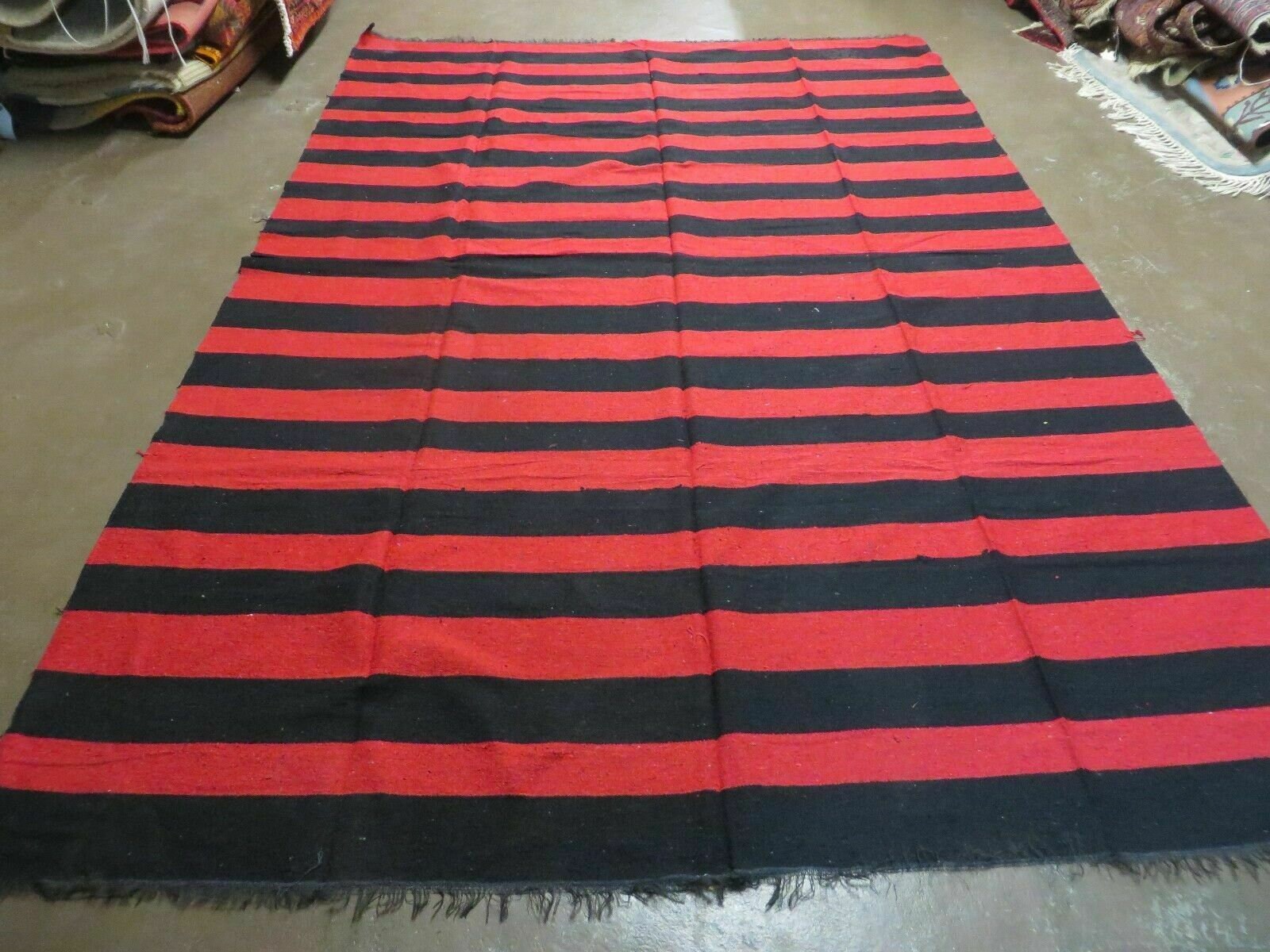 6' X 9' Indian Wool Blanket 6x9 Kilim Rug Flatweave Etsy
