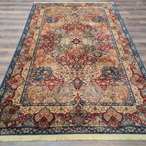 Karastan Rug 5.9 X 9, Samovar Teawash Kirman Panel #900-902, Wool